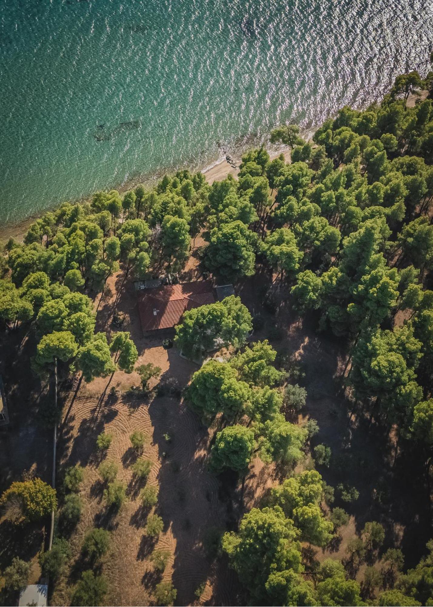 Squirrel Beach Front Villa, Metamorfosi Exterior foto