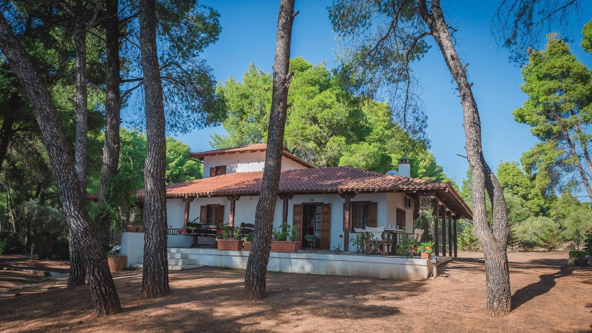 Squirrel Beach Front Villa, Metamorfosi Exterior foto